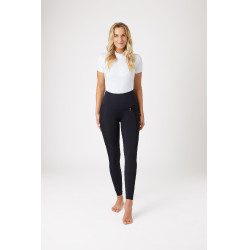 Legging Horze Mathilde siliconen full grip dames Donker marineblauw