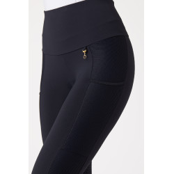 Legging Horze Mathilde fond silicone femme Bleu marine foncé Legging Horze Mathilde fond silicone femme Bleu marine foncé