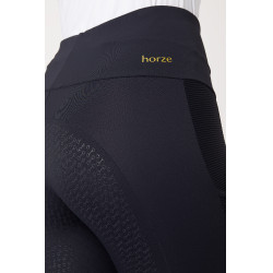 Legging Horze Mathilde siliconen full grip dames Donker marineblauw