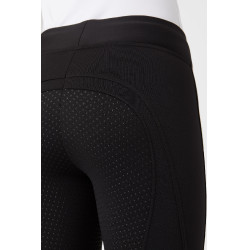 Dames winterlegging Horze Active met siliconen zitvlak Zwart