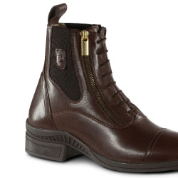 Boots Horze cuir Jodhpur Highgate Paddock femme Marron