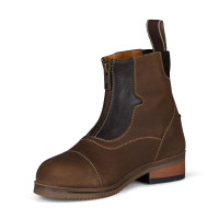 Boots Horze Seville enfant fermeture à glissière avant Noir
