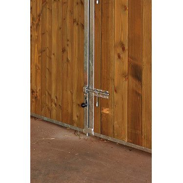 FACADE DE BOXE OUVRANTE PLEINE BOIS / COL DE CYGNE PIN DOUGLAS