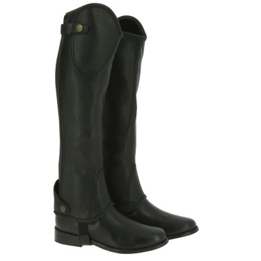 Mini-chaps Equithème Premium Noir Mini-chaps Equithème Premium Noir