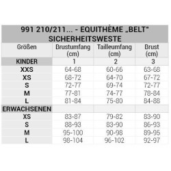 Beschermvest Equithème Belt Zwart Beschermvest Equithème Belt Zwart
