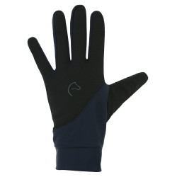 Gants Equithème Knit digital Noir / marine Bleu marine