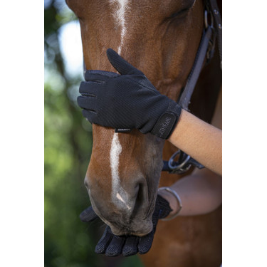 Equithème Knit handschoenen Zwart Equithème Knit handschoenen Zwart