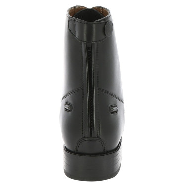 Boots Equithème Deauville à lacets et zip Noir