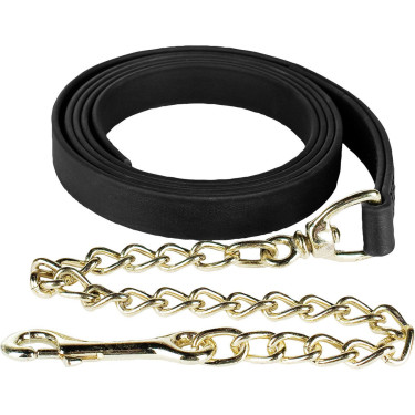 LONGE EN BETA AVEC CHAINE SIMPLE Noir