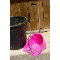 Pelle + râteau à crottins Hippotonic Rose Pelle + râteau à crottins Hippotonic Rose