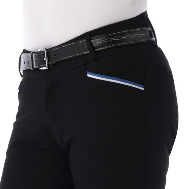 Pantalon Equitheme Lars homme Noir Pantalon Equitheme Lars homme Noir
