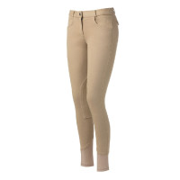 Pantalon Equithème Pro Taupe / blanc Marron Pantalon Equithème Pro Taupe / blanc Marron