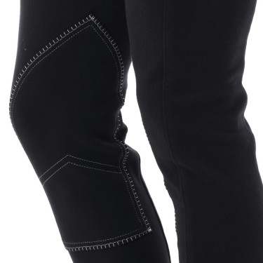 Pantalon Equithème Pro Anthracite / blanc Gris Pantalon Equithème Pro Anthracite / blanc Gris