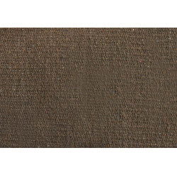 Tapis Westride Navajo coton/acrylique uni Marron Tapis Westride Navajo coton/acrylique uni Marron
