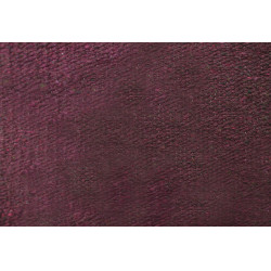 Tapis Westride Navajo coton/acrylique uni Bordeaux