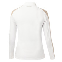 Polo Equithème Pekin lange mouwen Wit Polo Equithème Pekin lange mouwen Wit