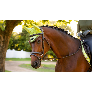 Bonnet anti-mouches LeMieux Loire Kiwi Kaki