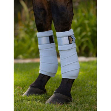 Bandes de polo Loire LeMieux Mist Bleu
