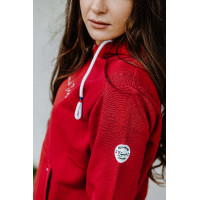 Sweat à capuche Equithème Britney Cerise Rouge Sweat à capuche Equithème Britney Cerise Rouge