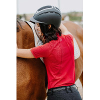 Polo Equithème Emma korte mouwen Wit Polo Equithème Emma korte mouwen Wit