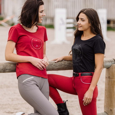 T-shirt Equithème Anna korte mouwen