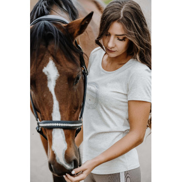 T-shirt Equithème Anna Crème