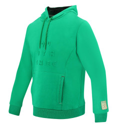 Sweat Equithème Camille unisex met capuchon Groen