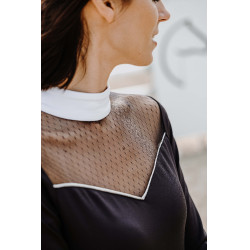 Polo Equithème Valencia Noir