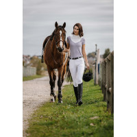 Polo Equithème Lerma manches courtes Bleu marine Polo Equithème Lerma manches courtes Bleu marine