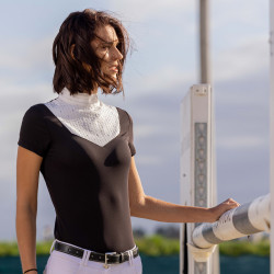 Polo Equithème Lerma Noir Polo Equithème Lerma Noir