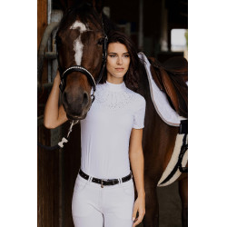 Polo Equithème London korte mouwen Wit