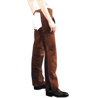 Western Lakota chaps in suède Bruin
