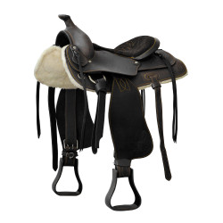 Selle Prime Lakota avec siège en daim Selle Prime Lakota avec siège en daim