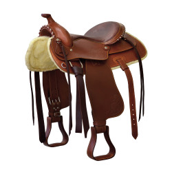 Westernzadel Prim Lakota leer Bruin