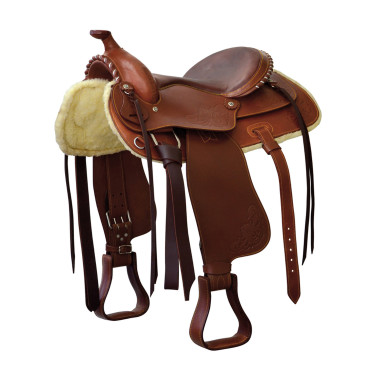 Westernzadel Prim Lakota leer Bruin