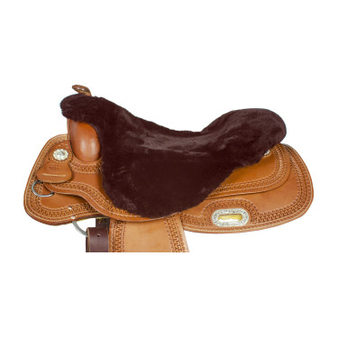 Western schapenvacht zadelhoes Umbria Equitazione Bruin