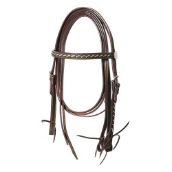 Western hoofdstel Lakota Silver Wire met teugels Western hoofdstel Lakota Silver Wire met teugels