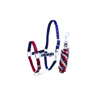 Licol en nylon USA Pool's avec longe Licol en nylon USA Pool's avec longe