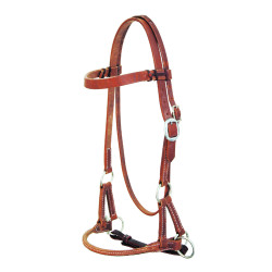 Side Pull Pool's en cuir huilé 8090 Naturel Marron Side Pull Pool's en cuir huilé 8090 Naturel Marron