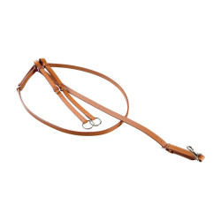 Martingale western Pool's en cuir Naturel Marron Martingale western Pool's en cuir Naturel Marron