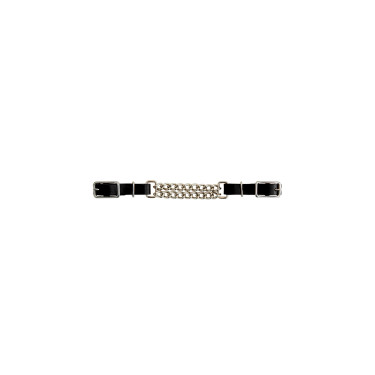 Gourmette cuir Lakota avec double chaîne Gourmette cuir Lakota avec double chaîne