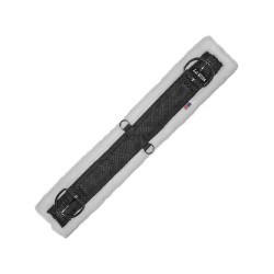 Sangle western synthétique Lakota en mouton Noir Sangle western synthétique Lakota en mouton Noir