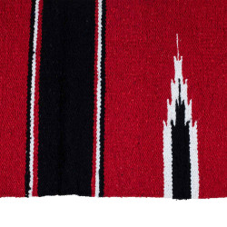 Tapis navajo Lakota 32 x 64 cm RN1-LTB Multi-couleurs