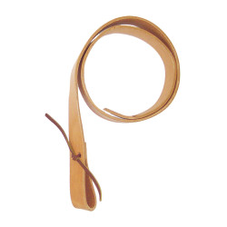 Sanglon cuir long Lakota Naturel Marron