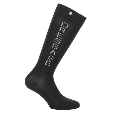 Chaussettes Equithème Dressage Noir / blanc Chaussettes Equithème Dressage Noir / blanc