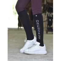 Equithème Dressuur Sokken Zwart / wit Equithème Dressuur Sokken Zwart / wit