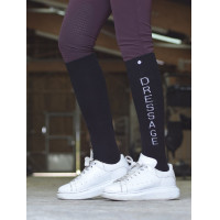 Equithème Dressuur Sokken Zwart / wit Equithème Dressuur Sokken Zwart / wit