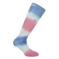 Chaussettes Equithème Havana Bleu / rose Chaussettes Equithème Havana Bleu / rose
