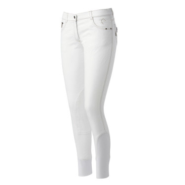 Jean femme Equithème Texas Blanc Jean femme Equithème Texas Blanc