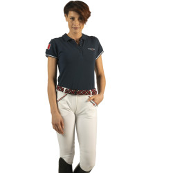 Broek Frankrijk Collectie dames Flags & Cup Wit